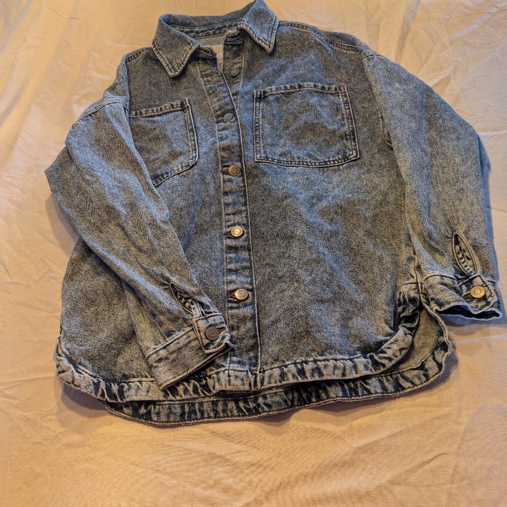 💥SALE💥 Celebrity Pink Washed Denim Jacket